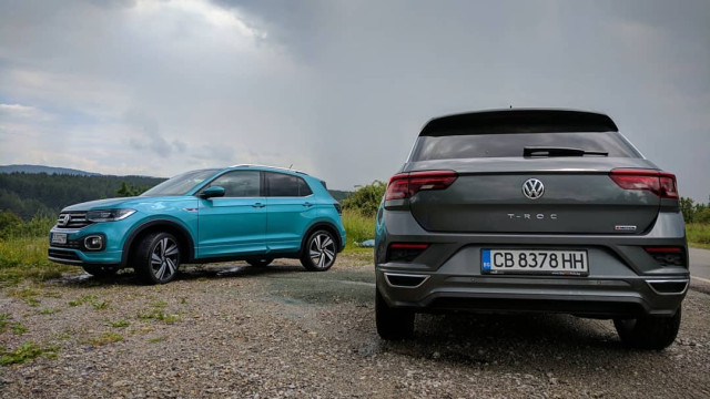 Volkswagen T-Cross vs T-Roc