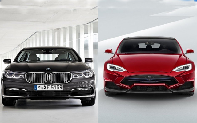 bmw tesla