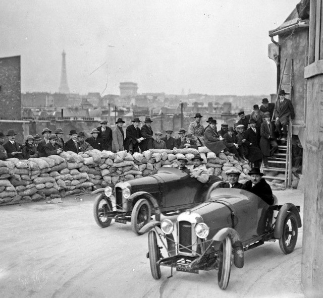 Състезание на паркинг в Париж 1927 г.