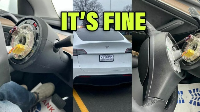Tesla падащ волан