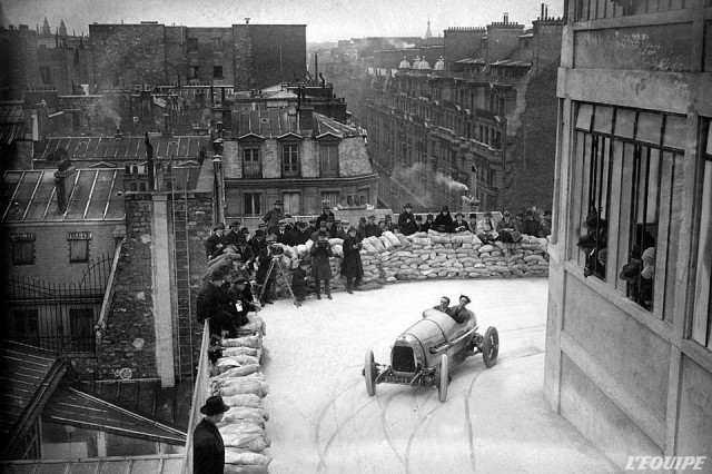 Състезание на паркинг в Париж 1927 г.