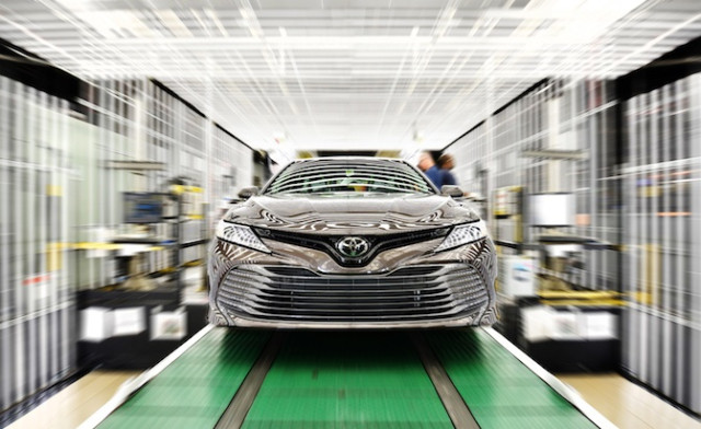 Toyota Camry, производство