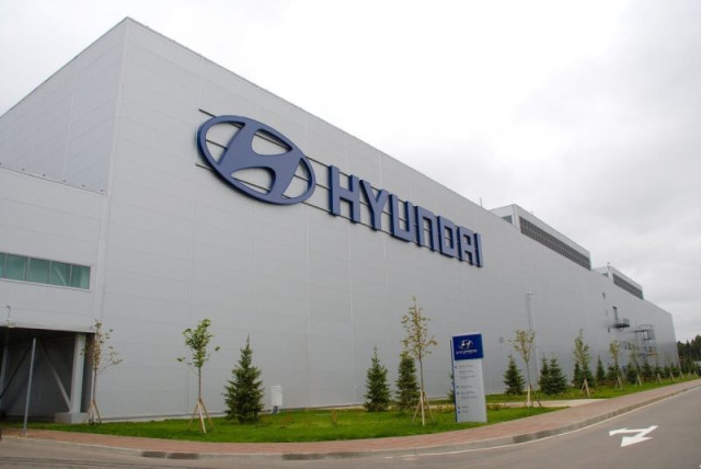 Hyundai, завод, Санкт Петербург