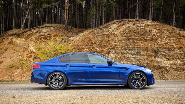 BMW M5 Competition test