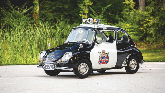 Subaru 360 Police Car