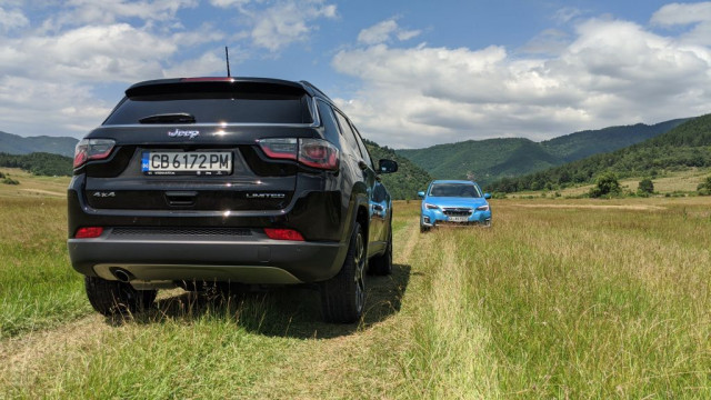 Subaru XV и Jeep Compass, тест драйв