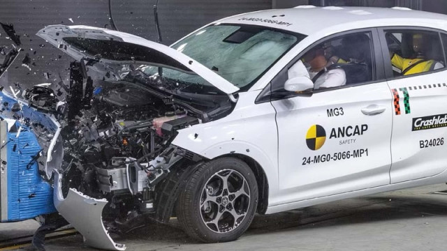 MG3 crash test