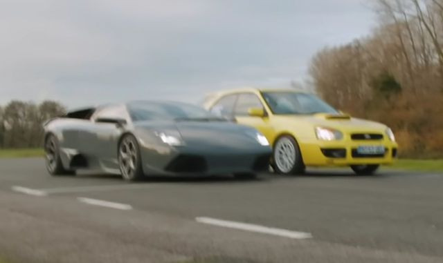 Lamborghini Murcielago vs Subaru WRX