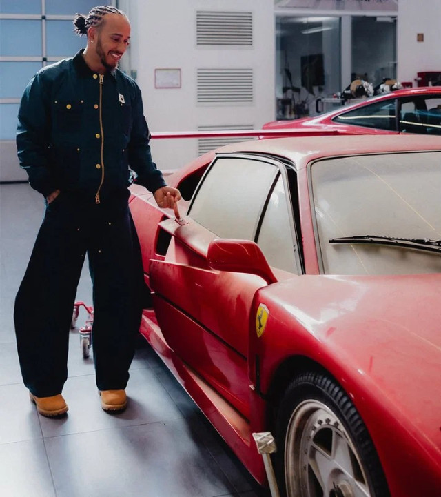Хамилтън, F40