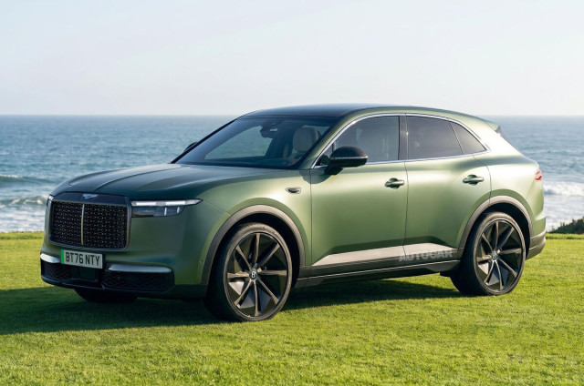 Bentley Torcal, рендър, Autocar