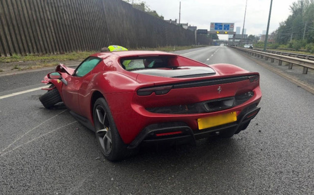 Ferrari катастрофа