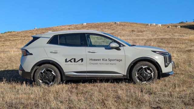 Kia Sportage 2025, тест драйв