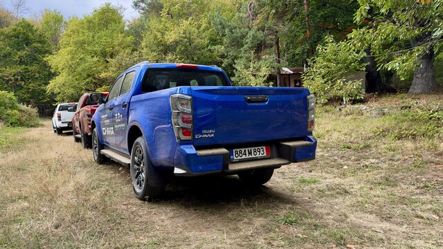 Isuzu D-Max тест 