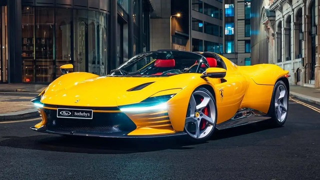 Ferrari Daytona SP3 развойна тестова кола
