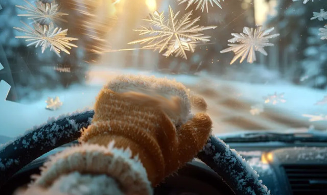 замръзнало стъкло