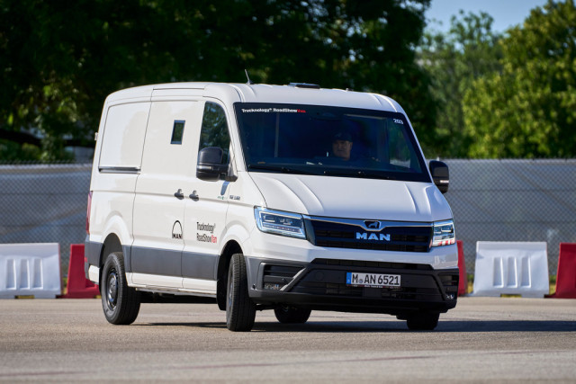 MAN TGE Next Level, тест драйв