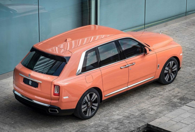 Dusty Coral Rolls-Royce Cullinan