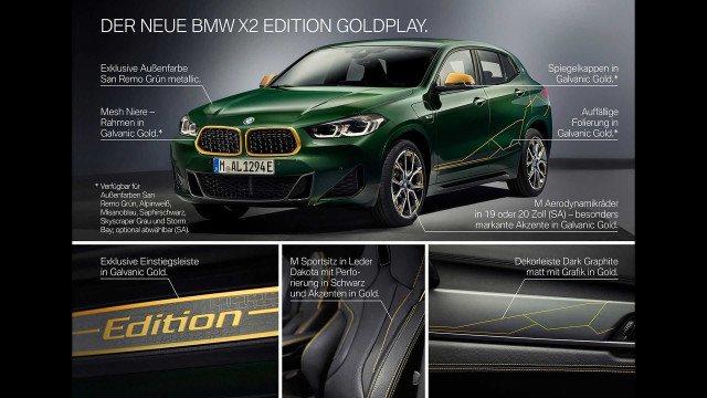 BMW X Edition GoldPlay 