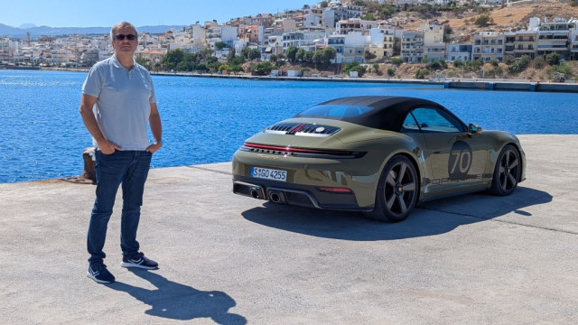 Porsche 911, 2025, тест драйв, Крит, Spirit 70, Carrera GTS