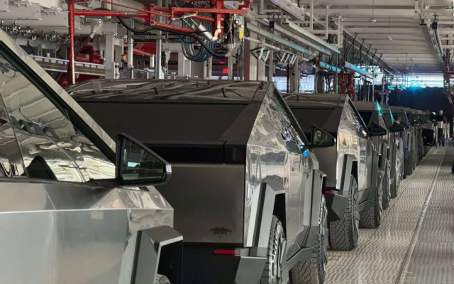 Tesla, Cybertruck, производство