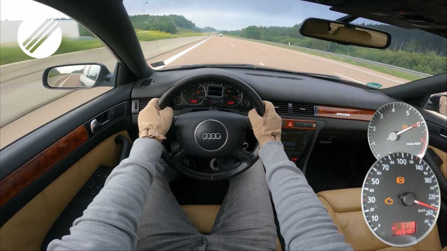 Audi A6 магистрала