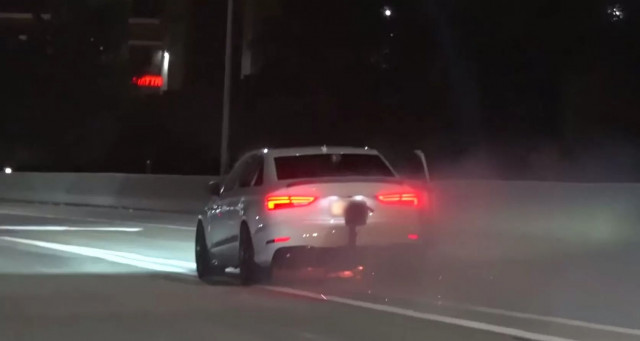 Audi RS3 - инцидент