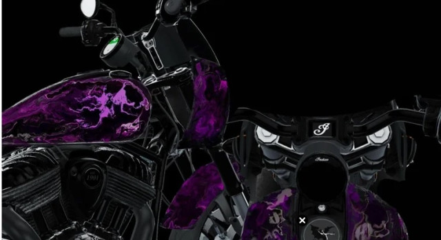 Ози Озбърн, мотоциклет