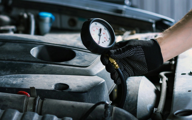 налягане на масло