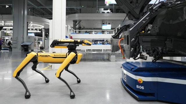 Hyundai, робот, Boston Dynamics, фабрика