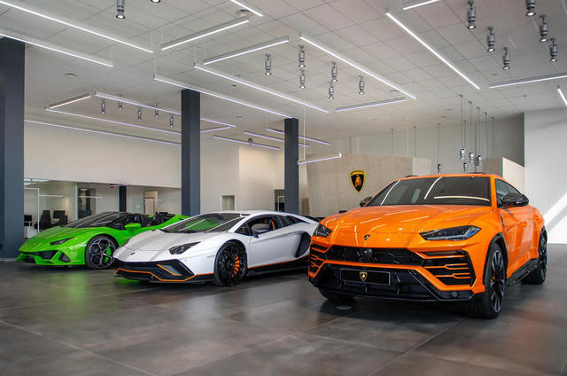 Lamborghini lineup