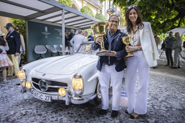 Mercedes 300SL Roadster, Вила д'Eсте 2026, победител