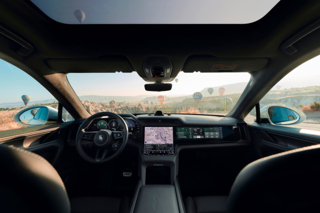 Porsche Cayenne Electric, тест драйв