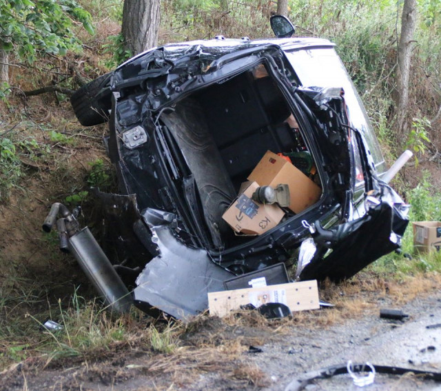 Ford Model A и BMW X3 - катастрофа
