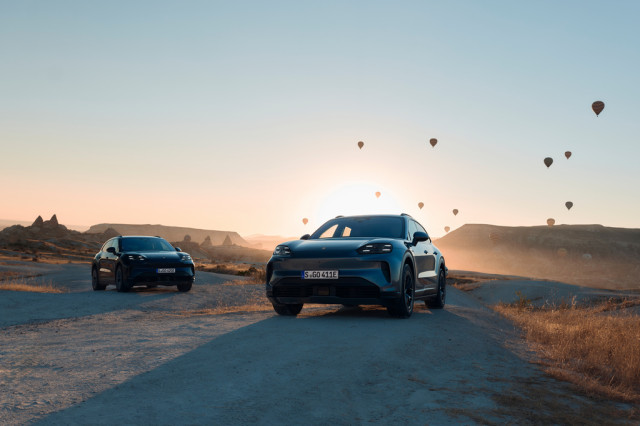 Porsche Cayenne Electric, тест драйв