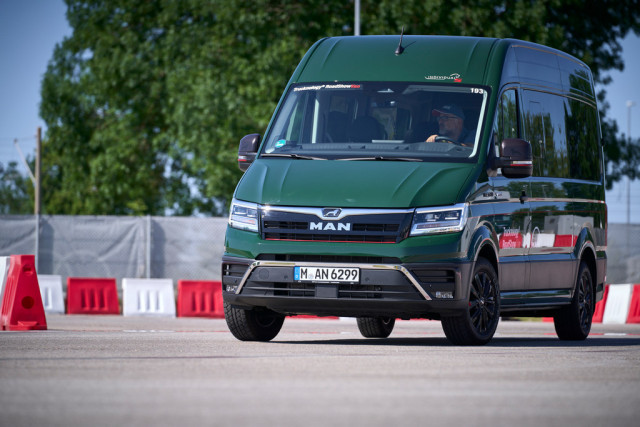 MAN TGE Next Level, тест драйв