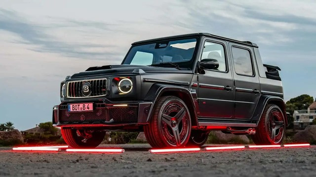 Mercedes G class Brabus 900 Rocket Edition Cabrio 