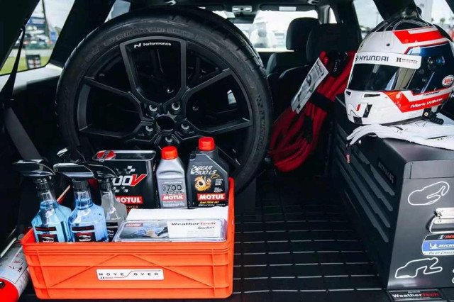 Hyundai Palisade N Track Support Vehicle