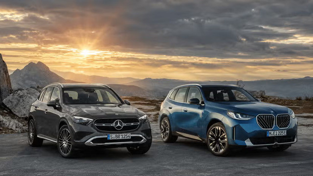 Mercedes GLC, BMW X3