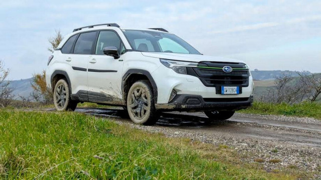 Subaru Forester 2025, тест драйв