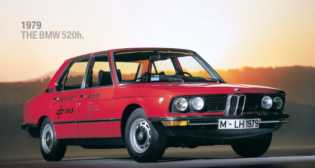 BMW 520h, 1979, водород