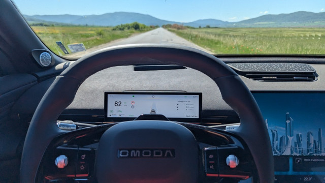Omoda 7 SHS, тест драйв