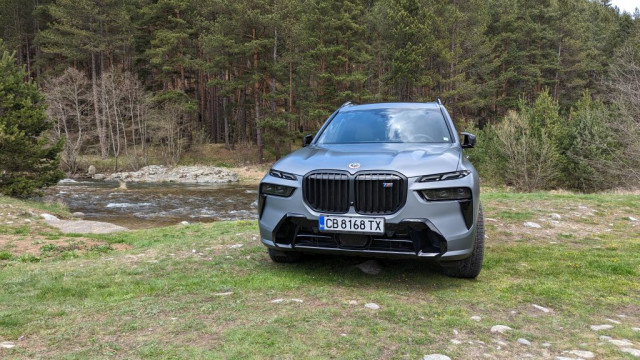 BMW X7 M60i, тест драйв