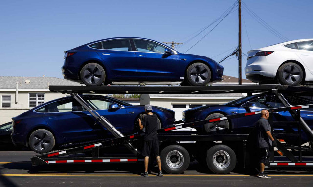 Tesla Model 3, доставки, автовоз