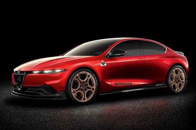 Alfa Romeo Giulia Quadrifoglio, 2026, autocar render
