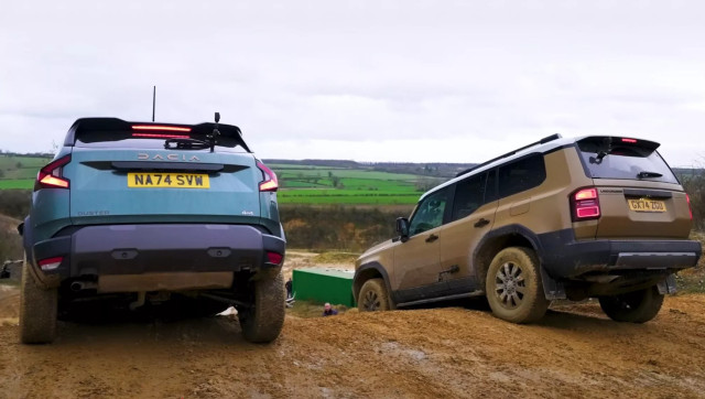 Dacia Duster vs Toyota Land Cruiser