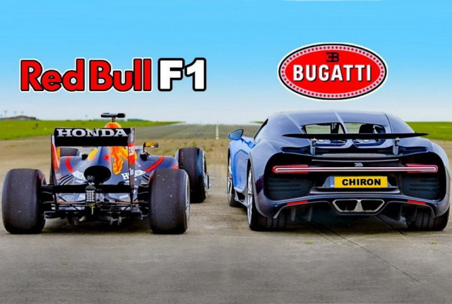 Bugatti Chiron vs RB7