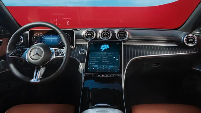 Mercedes C class интериор 